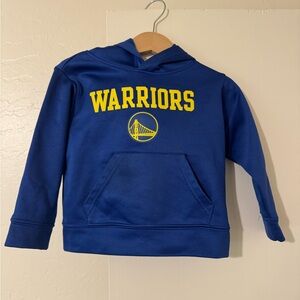NBA Warriors Kids Blue Hoodie